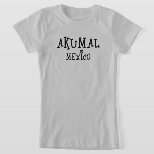 Akumal Mexico Design - Girls' Fine Jersey T-Shirt (Laagn)