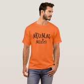Akumal Mexico Design - Heren Basic T-Shirt (Voorkant volledig)