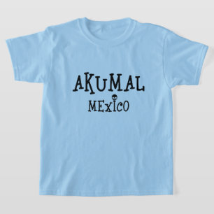 Akumal Mexico Design - Kinderen Basic T-Shirt