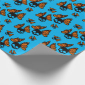 Akumal Mexico Design - Matte Wrapping Paper Cadeaupapier (Hoek)