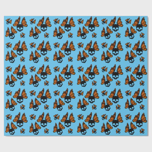 Akumal Mexico Design - Matte Wrapping Paper Cadeaupapier (Vlak)