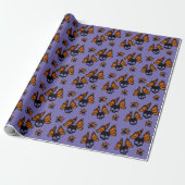 Akumal Mexico Design - Matte Wrapping Paper Cadeaupapier (Uitgerold)