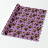 Akumal Mexico Design - Matte Wrapping Paper Cadeaupapier (Uitgerold)