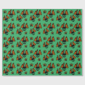 Akumal Mexico Design - Matte Wrapping Paper Cadeaupapier (Vlak)