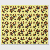 Akumal Mexico Design - Matte Wrapping Paper Cadeaupapier (Vlak)
