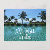 Akumal Mexico Design - Standaard Briefkaart (Voorkant)