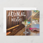 Akumal Mexico Design - Standaard Briefkaart (Voorkant / Achterkant)