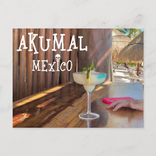Akumal Mexico Design - Standaard Briefkaart (Voorkant)
