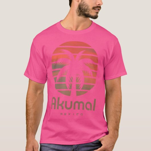 Akumal Mexico T-shirt (Voorkant)