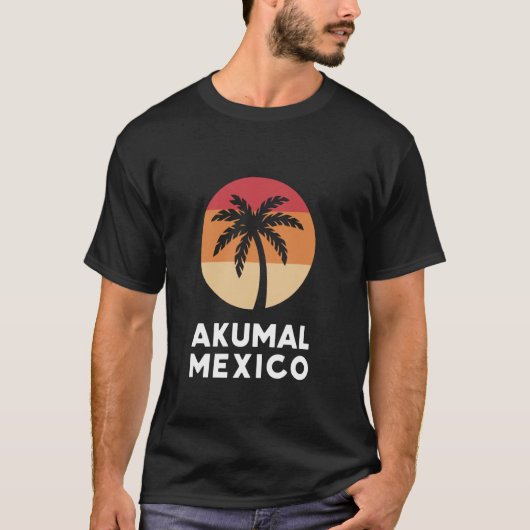 Akumal Mexico T-shirt (Voorkant)