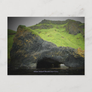 Akun Island Basalt Zee Cave Briefkaart