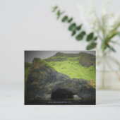Akun Island Basalt Zee Grot Briefkaart (Staand voorkant)