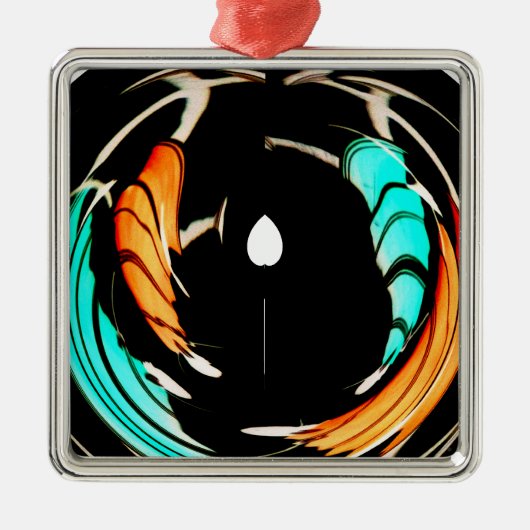 Akuna Matata cadeau, de nieuwste prachtige kleuren Metalen Ornament (Voorkant)