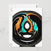 Akuna Matata Hakuna Matata geeft de nieuwste mooie Briefkaart (Voorkant / Achterkant)