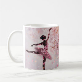 akura Balletdanser Kersenbloesem | Elegante Flora Koffiemok