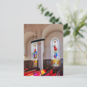 Akureyri Church Interior, IJsland Briefkaart (Staand voorkant)