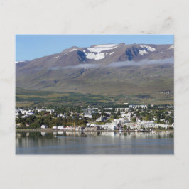 Akureyri, IJsland, Panorama Briefkaart