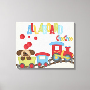 Al Aboard Wrapped Canvas Afdruk