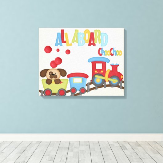 Al Aboard Wrapped Canvas Afdruk (Insitu (Houten vloer))