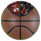 Al Afstuderen van de Collage van het Team van het  Basketbal (Rechts)