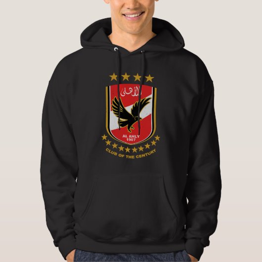 Al Ahly Club Supporter Fan  Egypt Egyptian Hoodie (Voorkant)