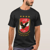 Al Ahly Club Supporter Fan Egypt Egyptian T-shirt (Voorkant)