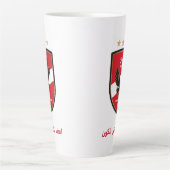 Al Ahly SC Egyptian Football Team Alahly Fans Latte Mok (Voorkant)