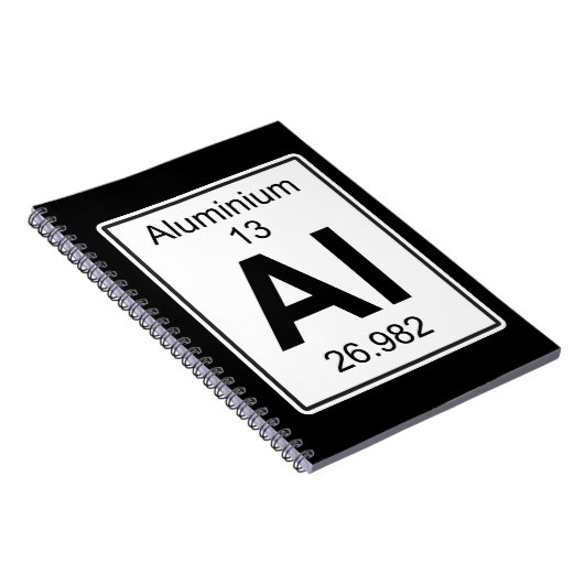 Al - Aluminium Notitieboek (Rechterzijde)