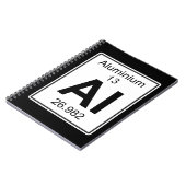 Al - Aluminium Notitieboek (Linkerzijde)