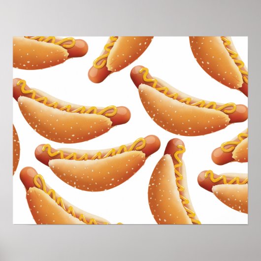 Al American Hot Dog. Poster (Voorkant)