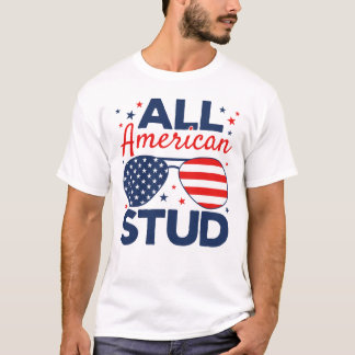 Al American Stud, 4 juli, Mannen-shirt T-shirt