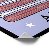 Al Amerikaans poster (Hoek)