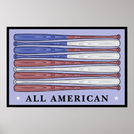 Al Amerikaans poster (Voorkant)