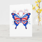 Al Amerikaanse 4 van Juli Kaart (Gele Bloem)