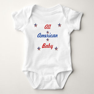 AL AMERIKAANSE T-SHIRT VAN HET BABY