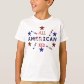 AL AMERIKAANSE T-SHIRT VAN HET KIND (Voorkant)