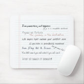 Al-anon Slogans Motivatie Mousepad Muismat (Met muis)