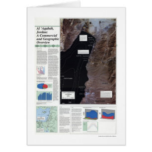 Al' Aqabah Jordan Map 1993