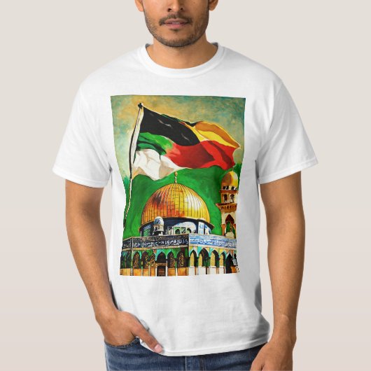 Al-Aqsa Majesty T-shirt" T-shirt (Voorkant)