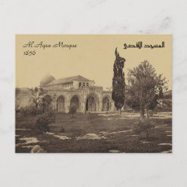 Al Aqsa moskee Jeruzalem Briefkaart