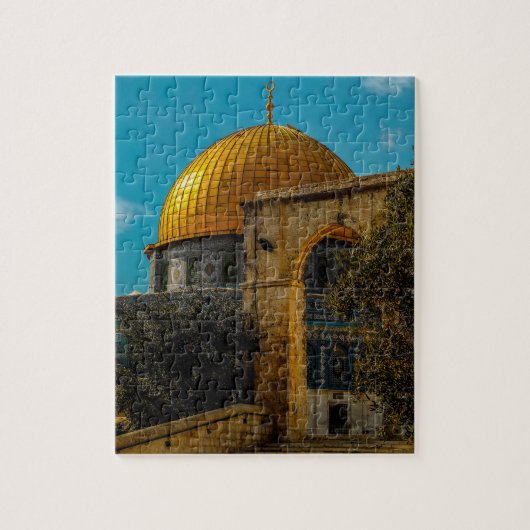 Al Aqsa moskee Jeruzalem Moslim Legpuzzel (Verticaal)