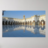 Al-Azhar Moskee Islamitisch Caïro Egypte Masjids F Poster (Voorkant)