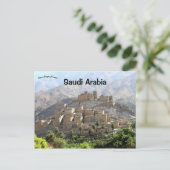 Al Baha Saoedi-Arabië Briefkaart (Staand voorkant)