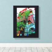 Al Balad Greenery Canvas Afdruk (Insitu (Houten vloer))