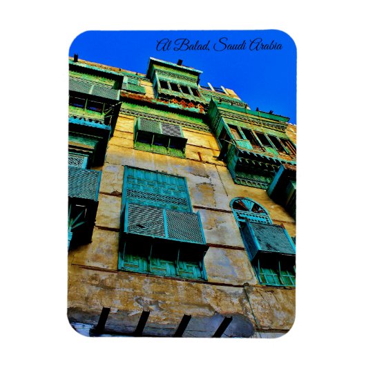 Al Balad, Saudi-Arabië Magneet (Verticaal)
