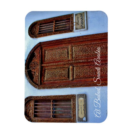 Al Balad, Saudi-Arabië Magneet (Verticaal)