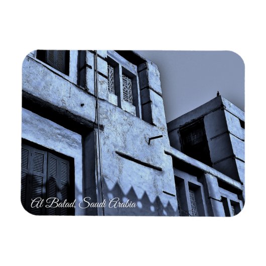 Al Balad, Saudi-Arabië Magneet (Horizontaal)