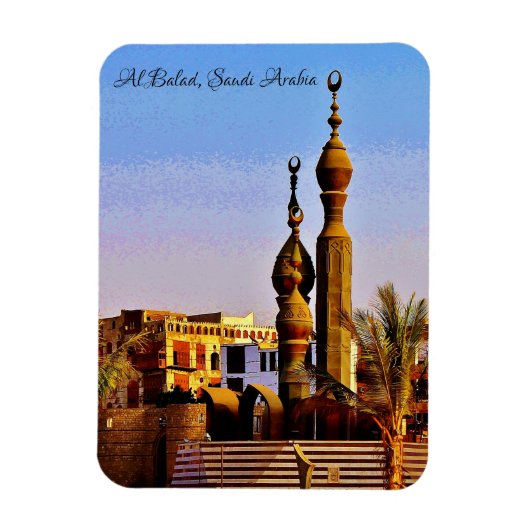 Al Balad, Saudi-Arabië Magneet (Verticaal)