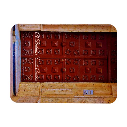 Al Balad, Saudi-Arabië Magneet (Horizontaal)