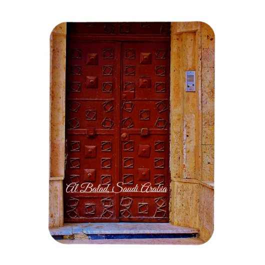 Al Balad, Saudi-Arabië Magneet (Verticaal)